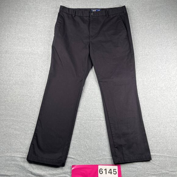 Izod Other - IZOD American Chino Pants Mens Size 36x30 Black casual Straight Classic